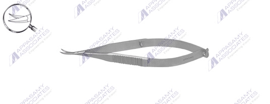 Micro Corneal Scissors ,long Blades,14mm AA 4107