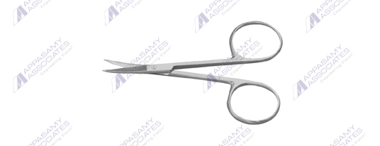 Iris Scissors Ring handle Curved 4.0 AA 4506