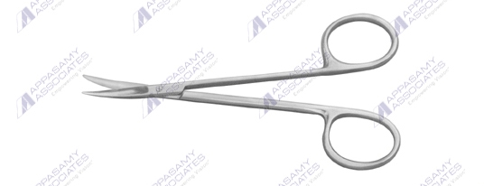 Eye Scissors  Curved 4.5"Length AA 4515