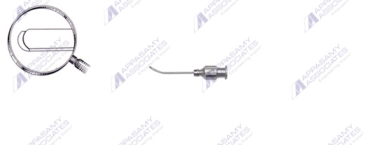 Bracken Anterior Chamber cannula Beveled Tip 19G AA 7125