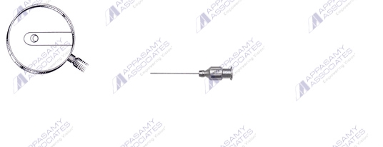 West Irrigating Cannula Side Port 23Gauge AA 7250