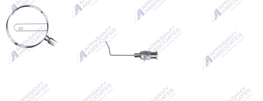 Burk Irrigating  Trabeculotomy Cannula Right AA 7485