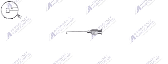 Graether Collar Button Polisher Cannula Straight AA 7630