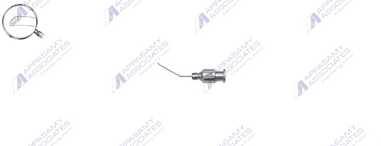 Simcoe Posterior Capsule Scrubber Cannula AA 7652